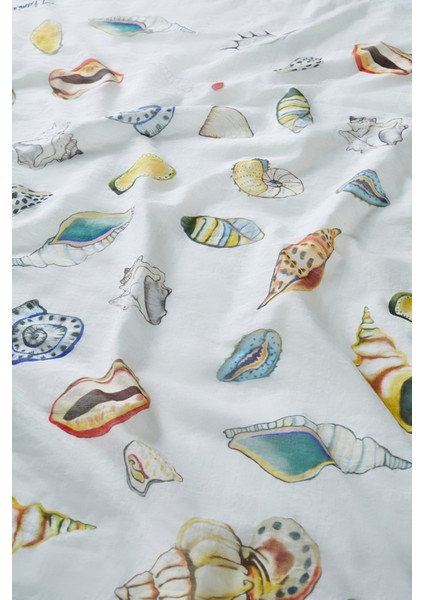 Desenli Modal Fular Seaside fırsatları