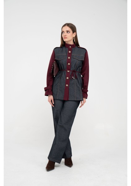 Kot Görünümlü Detaylı İkili Takım K1754 fiyatları