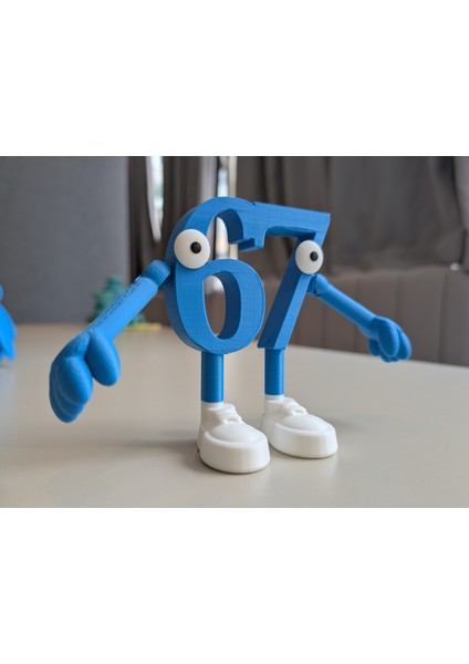 Brainrot - 67 Eklemli Figür Oyuncak