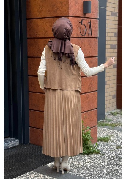 Yelek W-68100 Camel fırsatları