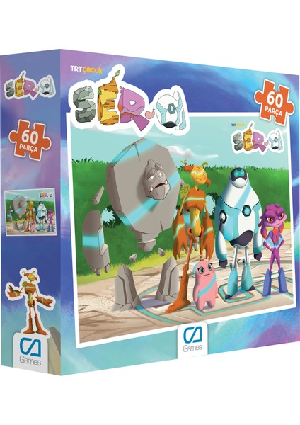 Ser-A - 60 Parçalı Puzzle