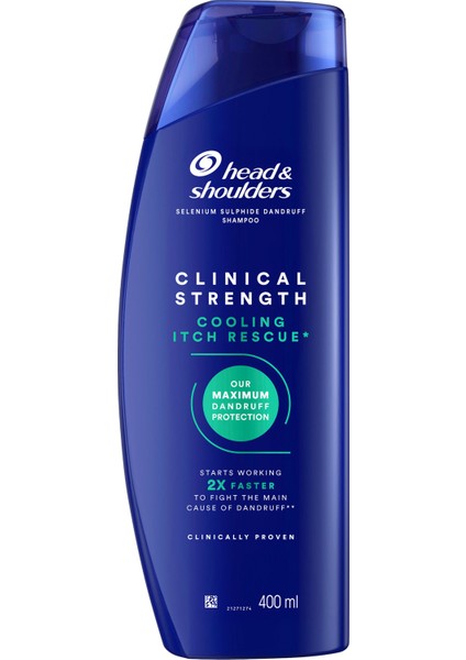 Head & Shoulders Clinical Strength Cooling Itch Rescue Kaşıntı Karşıtı Şampuan 400 ml fiyatları