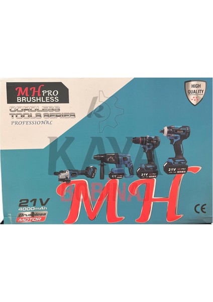 Komson Kömürsüz Motorlu Şarjlı 4'lü Set fiyatları