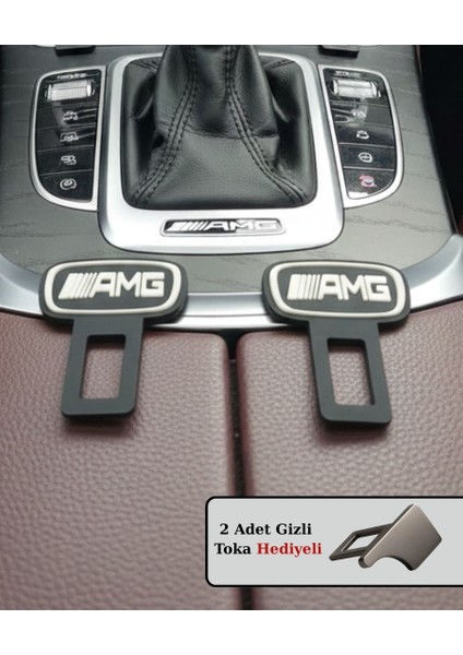 Mercedes Amg Logolu Emiyet Kemer Tokası Aksesuarı - Aksesuar