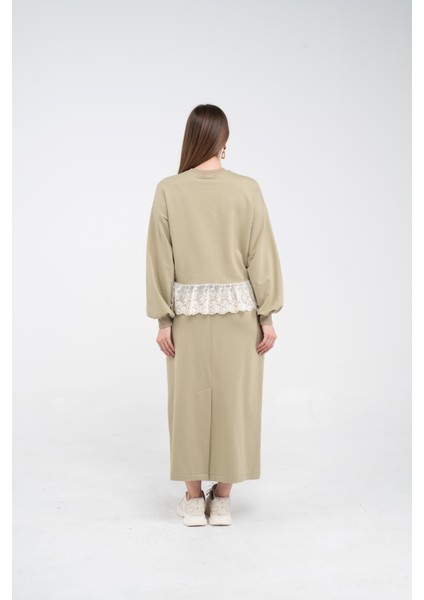 Dantel Detaylı Ikili Takım K8068 fırsatları