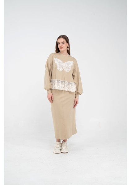 Dantel Detaylı Ikili Takım K8068 fiyatları