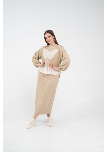 Dantel Detaylı Ikili Takım K8068 modelleri