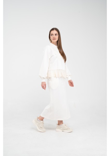 Dantel Detaylı İkili Takım K8068 modelleri