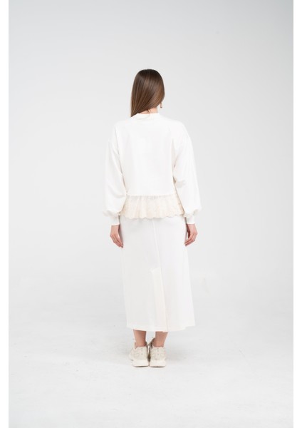 Dantel Detaylı İkili Takım K8068 fırsatları