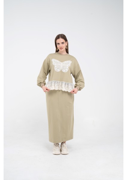 Dantel Detaylı İkili Takım K8068 modelleri