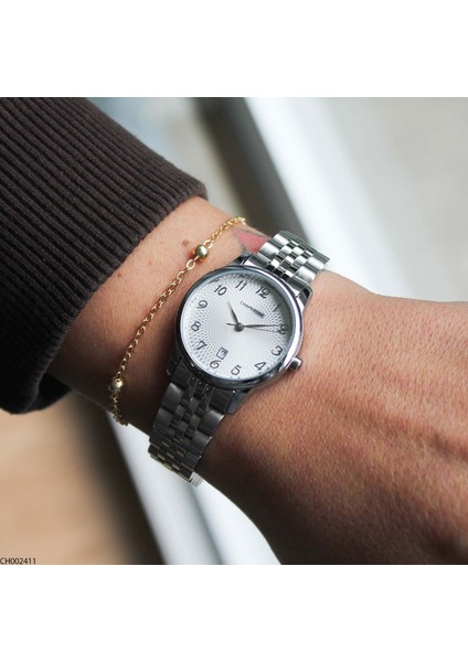 CH002411 Çelik Kordonlu Kadın Kol Saati modelleri