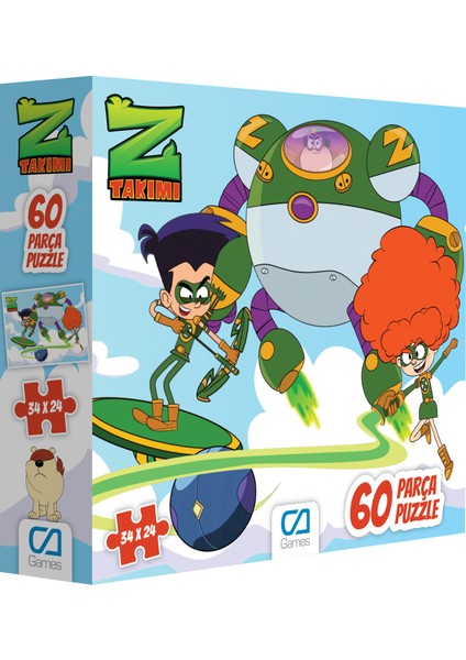Z Takımı - 60 Parçalı Puzzle