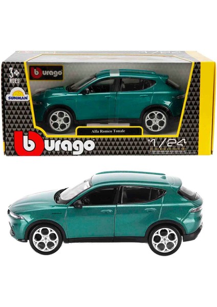 1:24 Alfa Romeo Tonale Model Araba - Yeşil