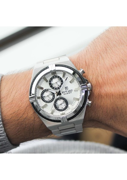 RWA147271 Çelik Kordonlu Erkek Kol Saati fırsatları