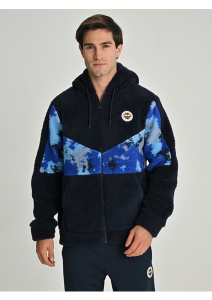 Erkek Trıbun Kamuflajlı Peluş Sweat