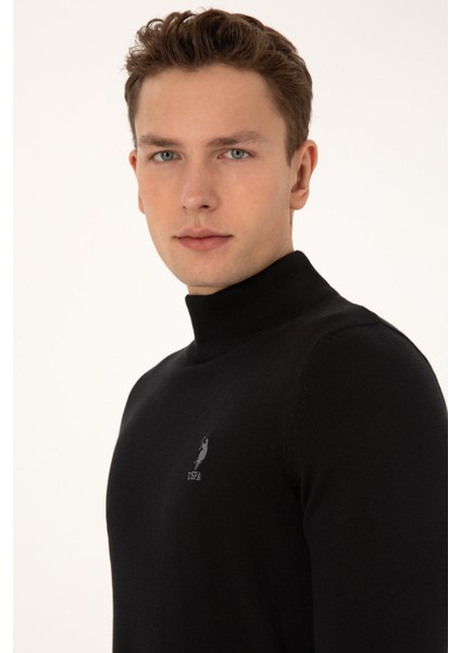 Erkek Siyah Kazak /triko 50307783-VR046 fiyatları