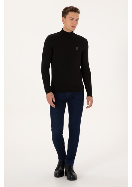 Erkek Siyah Kazak /triko 50307783-VR046 fırsatları