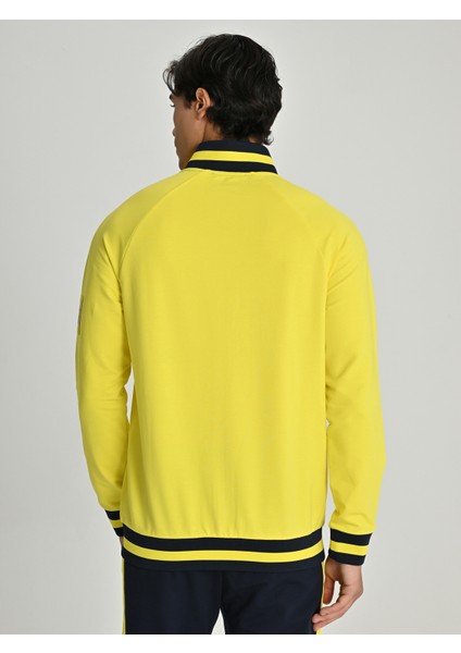 Erkek Trıbun Sarı Lacivert Sweat