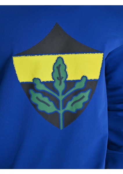 Erkek Trıbun Sarı Lacivert Basıc Swea fırsatları