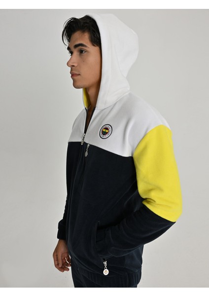 Erkek Trıbun Üç Renkli Polar Sweat modelleri