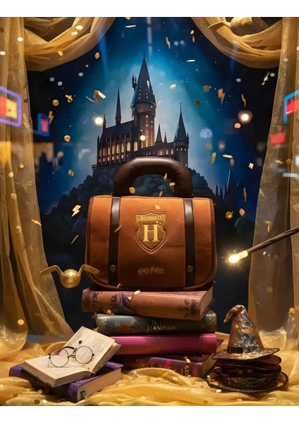 Harry Potter Lisanslı Çanta Şekilli Battaniye