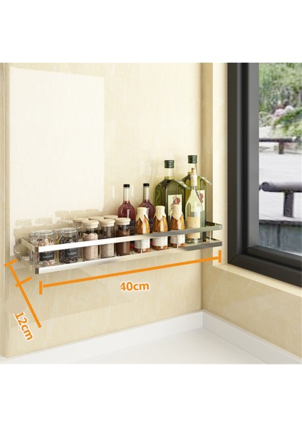 Duvara Monte Çok Katlı Mutfak Rafı Baharat Ürünleri Için Çıkarılabilir Depolama Rafı Delinmeye Dayanıklı Raf (Yurt Dışından) modelleri
