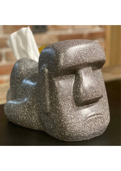 Mendil Kutusu Heykeli, Mendil Kutusu, Komik Hediye, Mendil Standı, Doğum Günü Hediyesi, Iyi Şans Eşyaları, Komik Eşyalar, Açık Gri (Yurt Dışından) fiyatları