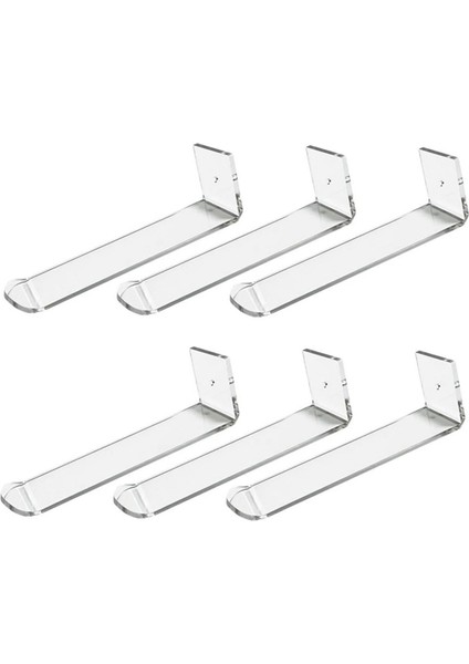 Akrilik Saç Tokası Sergileme Standı, 6 Parça Saç Tokası Sergileme Standı L Şeklinde Saç Tokası Sergileme Tutucu, Saç Tokası Düzenleyici Standı (Yurt Dışından)