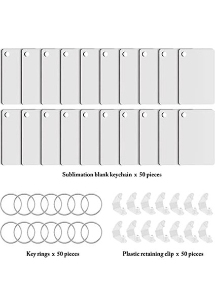 50 Adet Dikdörtgen Süblimasyon Anahtarlık Boşlukları Çift Taraflı Isı Transfer Boşlukları Mdf Boş Tahta Anahtarlık Boşlukları (Yurt Dışından) fiyatları