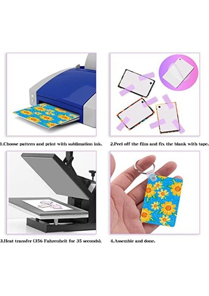50 Adet Dikdörtgen Süblimasyon Anahtarlık Boşlukları Çift Taraflı Isı Transfer Boşlukları Mdf Boş Tahta Anahtarlık Boşlukları (Yurt Dışından) indirimleri