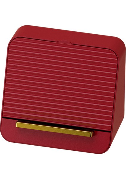 Kozmetik Vitrin Minimalist Kozmetik Ruj Saklama Kutusu Masaüstü Bölme Ruj Saklama Rafı Kırmızıya Uygun (Yurt Dışından)