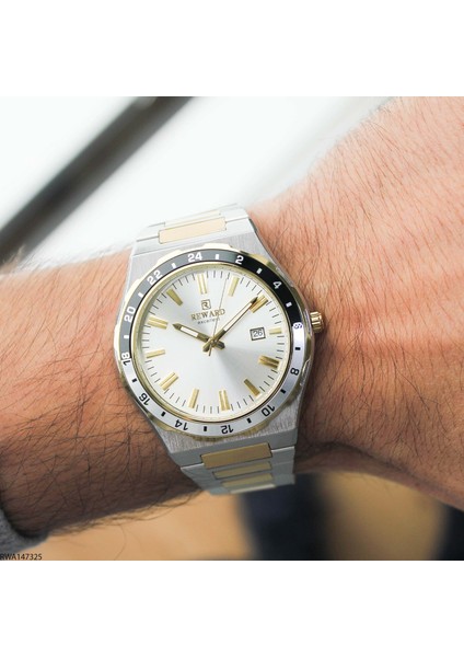 RWA147325 Çelik Kordonlu Erkek Kol Saati