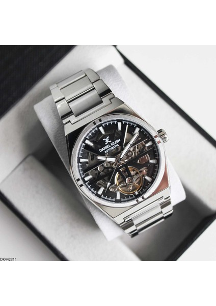 DK442311 Çelik Kordonlu Otomatik Erkek Kol Saati