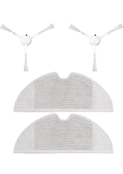 Xiaomi 1c Vacuum Mop (STYTJ01ZHM) Uyumlu 4 Parça Fırça Mop Bezi Seti