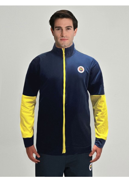 Erkek Trıbun Fb Sarı Lacivert Sweat