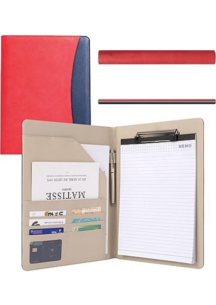 Pano Klasör Kombinasyonu, Kapaklı Saklama Panosu, Iş, Okul, Ofis, Toplantı, Not Defteri, Kontrplak D Için Uygun (Yurt Dışından)