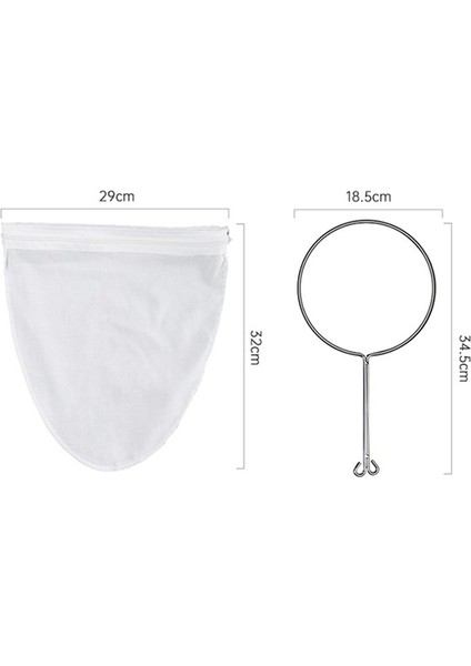 6 Sütlü Çay Filtre Poşeti Ultra Ince Örgülü Filtre Poşetleri Paslanmaz Çelik Saplı Çay Poşetleri Filtre Kahve Çay Süt (Orta) (Yurt Dışından) fiyatları