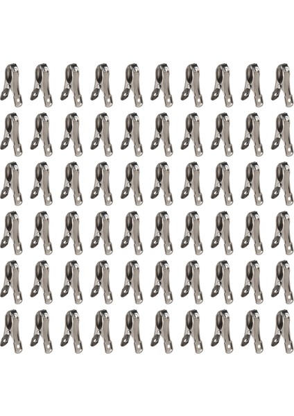 60 Adet Bahçe Klipsi, Ağ, Bahçe Çemberleri Veya Sera Çemberleri Için Paslanmaz Çelikten Üretilmiş Sera Kelepçeleri (Yurt Dışından)