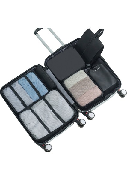 Seyahat Çantaları, Seyahat Aksesuarları ve Temel Eşyalar Için Bagaj Düzenleyici Çanta, Taşıma Için Seyahat Küpleri, Pembe (Yurt Dışından) fırsatları