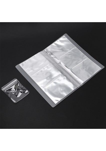 Pvc Şeffaf Mücevher Anti Oksidasyon Fermuarlı Çanta, Mücevher Küpe Düzenleyici Saklama Çantası, Mücevher Saklama Kitabı (84 Hücre) (Yurt Dışından) fırsatları