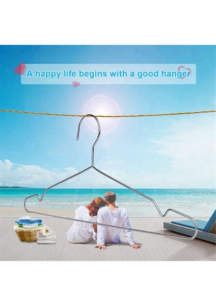 Tel Askılar 30'lu Paket Güçlü Ağır Hizmet Tipi Paslanmaz Çelik Metal Ultra Ince Yerden Tasarruf Sağlayan Elbise Askıları (Yurt Dışından) indirimleri