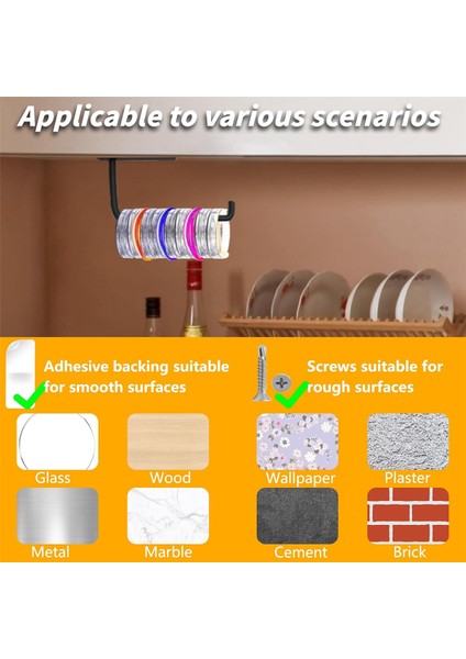 Yatay Bardak Kapağı Düzenleyici, Birden Fazla Kapağı Tutabilen Bardak Kapağı Düzenleyici, Dolap Altı Bardak Kapağı Tutucu (Yurt Dışından) fiyatları