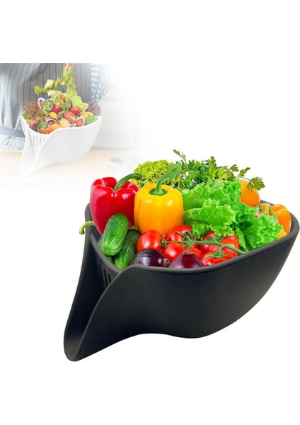Meyve Sebze Süzgeç Kabı Mutfak Gıda Süzgeci Silikon Süzgeç Sepeti Huni Mutfak Malzemeleri Aksesuarları (Yurt Dışından) fiyatları
