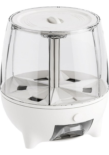 360 Derece Dönebilen Gıda Dağıtıcı Ölçüleri Mutfak Için Kova Tahıl Dağıtıcısı Nem Geçirmez Kapalı Tahıl Dağıtıcısı (Yurt Dışından)