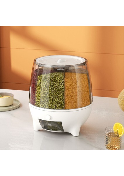 360 Derece Dönebilen Gıda Dağıtıcı Ölçüleri Mutfak Için Kova Tahıl Dağıtıcısı Nem Geçirmez Kapalı Tahıl Dağıtıcısı (Yurt Dışından) fiyatları