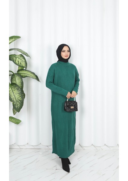 Baklava Desenli Triko Elbise fiyatları