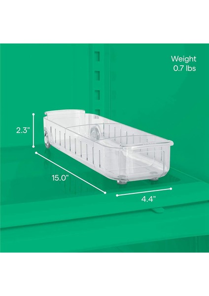 2'li Buzdolabı Çekmecesi Saklama Kutusu Mutfak Dondurucu Bölmesi Saklama Kutusu Çeşitli Eşya Saklama Kutusu (Küçük) (Yurt Dışından) fiyatları