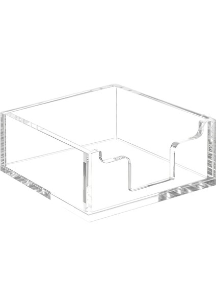 Akrilik Mendil Kutusu Otel Restoran Lavabo Erişimi Kolay Masaüstü Mendil Kutusu Depolama Bitirme Malzemeleri. (Yurt Dışından)