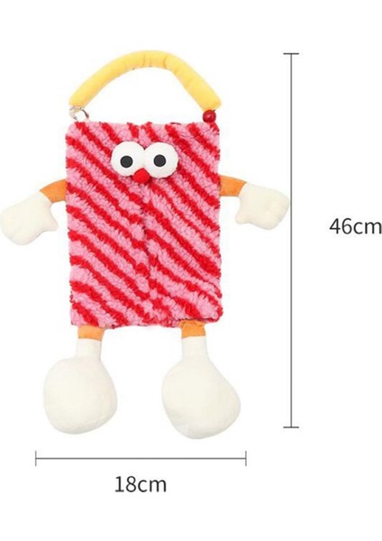 Sevimli Araba Mendil Tutucu - Araba Arkası Koltuk Mendil Tutucu Peluş Karikatür Hayvan Mendil Saklama Tutucu Askılı Mendil Kutusu, B (Yurt Dışından) fiyatları