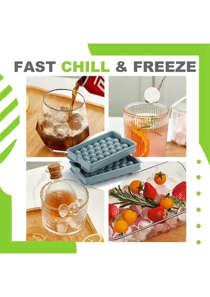 Mini Buz Küpü Tepsisi, Hazne ve Kepçe, Mini Buzdolabı Dondurucu Için Buz Tepsisi, Içecekleri, Kahveyi, Suyu Soğutmak Için Kırılmış Buz Tepsisi (Yurt Dışından) modelleri